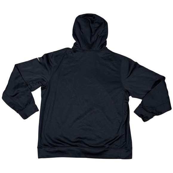 Nike‎ New Orleans Saints Therma-Fit Hoodie Men's XL Black Gold NFL Pullover - Picture 3 of 9